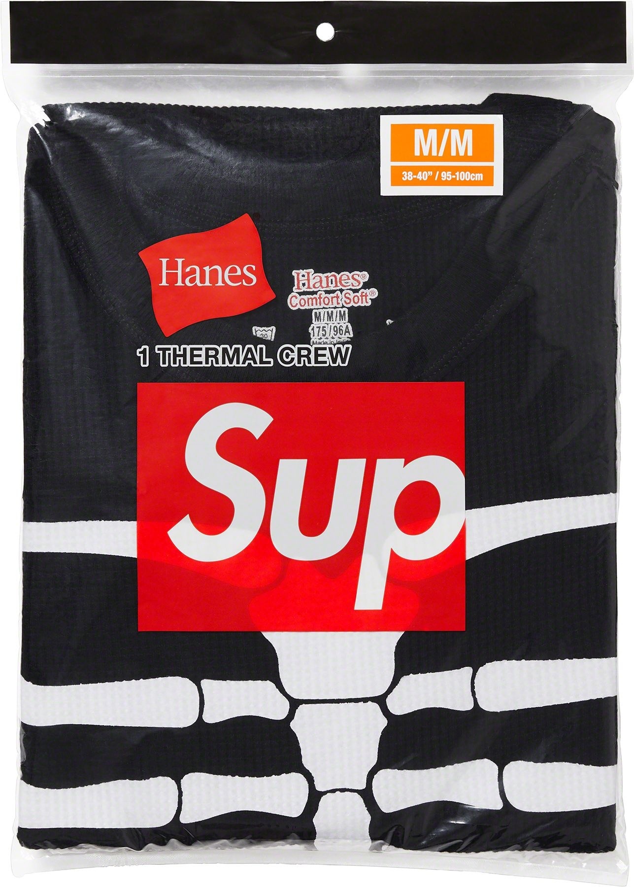 Supreme®/Hanes® Bones Thermal Crew (1 Pack) view 10